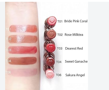 Son dưỡng có màu mềm môi Canmake Melty Luminous Rouge Nhật Bản - Ảnh 2